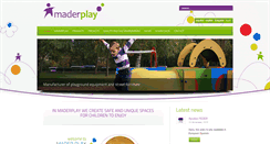 Desktop Screenshot of maderplay.com